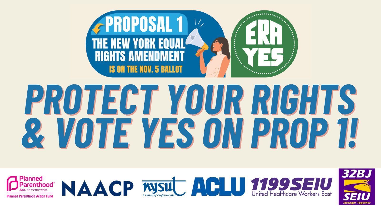 Protect your rights and vote YES on Prop 1!